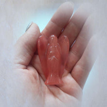 Load image into Gallery viewer, Cherry Quartz Angel 50mm
