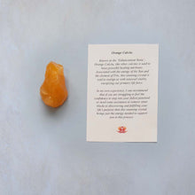 Load image into Gallery viewer, Orange Calcite Raw Crystal

